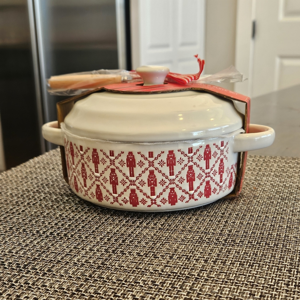 Nutcracker Themed Covered Brie Baker